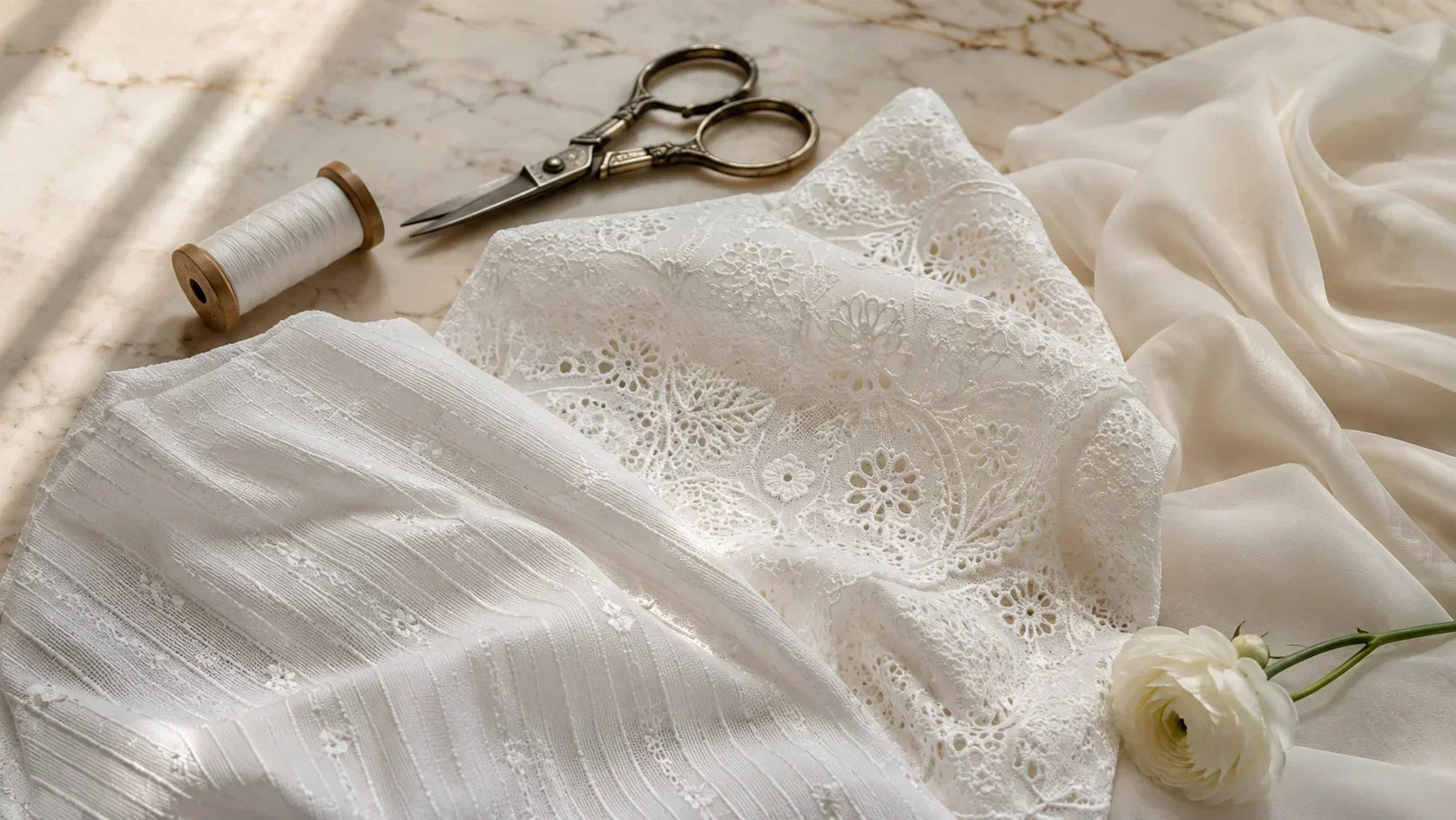Fabric and Form — ChikanKari, cotton and Georgette editorial — BELEETO